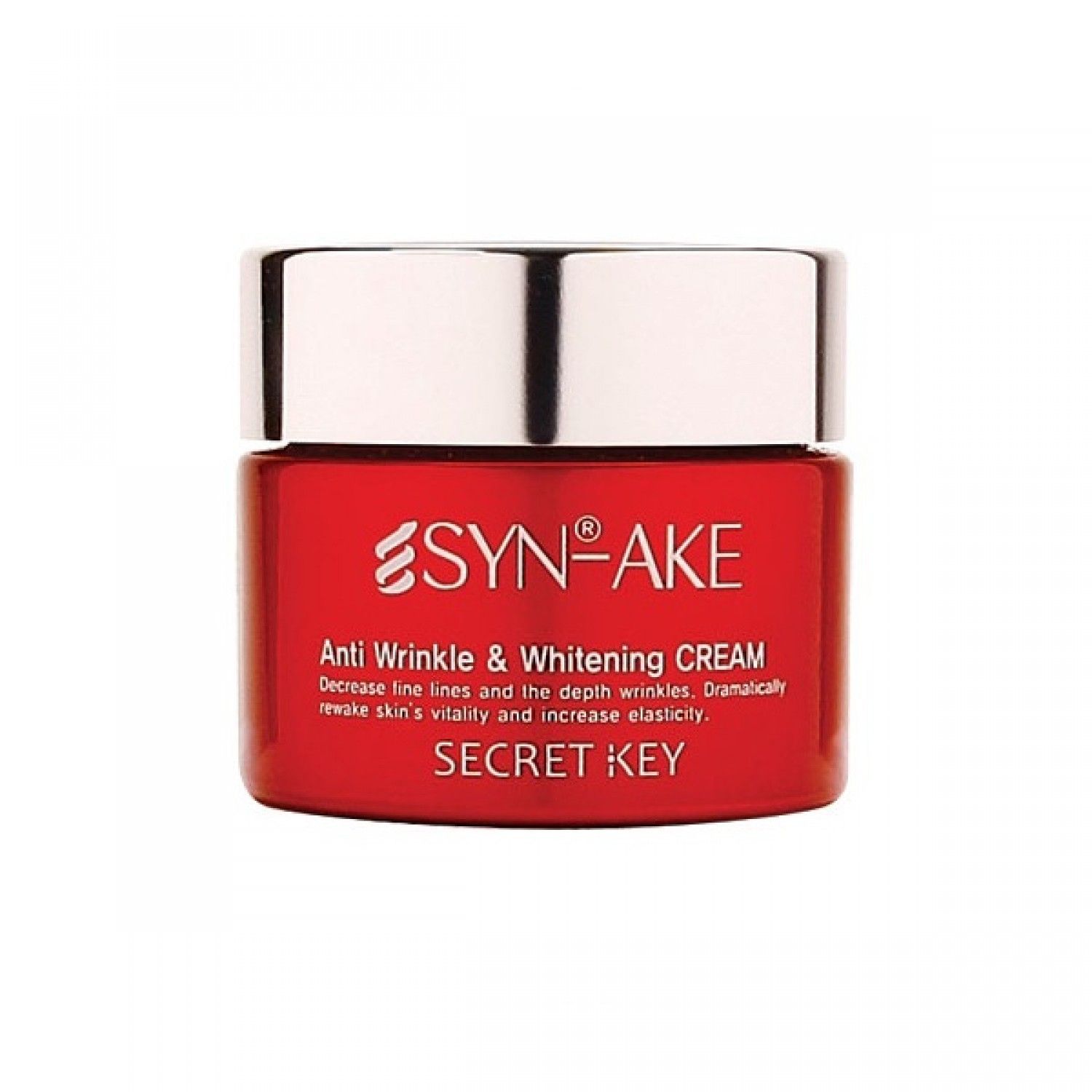 Корейские кремы syn ake. Крем для лица со "змеиным ядом" | Secret Key syn-ake Anti Wrinkle & Whitening Cream (50ml). Secret Key syn-ake Anti Wrinkle & Whitening Eye Cream.