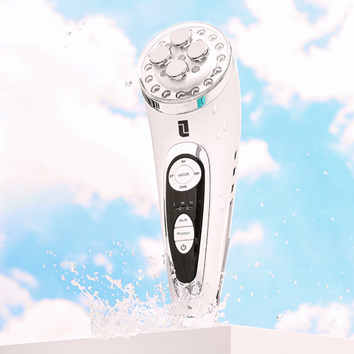 Lifetrons Ultimate Facial Kit Skin Care Device with 6 Functional Косметологический аппарат Набор 6 в 1 (EMS + вибрации, EP, RF, MF, Красный Синий фотонный свет) фото 4