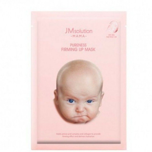 JM Solution Pureness Firming Up Mask Укрепляющая маска для ухода в период беременности, 1 шт.