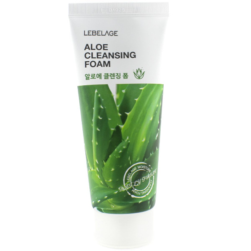 Lebelage Cleansing Foam 100 мл - Аloe Пена для умывания с экстрактом алоэ