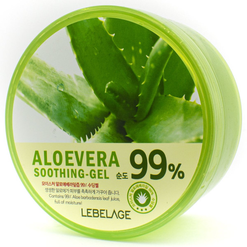 Lebelage Jeju Moisture Aloe Vera 99% Soothing Gel Гель универсальный с экстрактом алоэ 300 мл