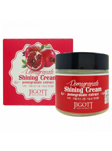 JIGOTT Крем с экстрактом граната для яркости кожи Pomegranate Shining Cream