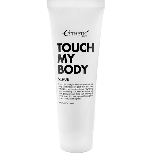 Esthetic House Скраб для тела с Козьим Молоком TOUCH MY BODY GOAT MILK BODY SCRUB, 250 мл