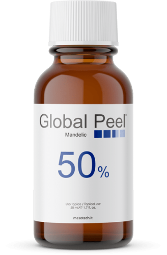 Mesotech GLOBAL PEEL MANDELIC 50% Миндальный пилинг 50%, 50 мл + 2 нейрализатора 25 мл