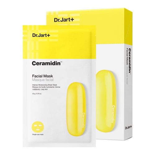 Dr.Jart+ Ceramidin Mask (5Ea) Восстанавливающая тканевая маска с керамидами, 5 шт.