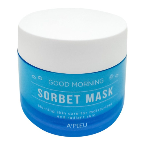 A'PIEU Утренняя увлажняющая маска-сорбет для лица Good Morning Sorbet Mask