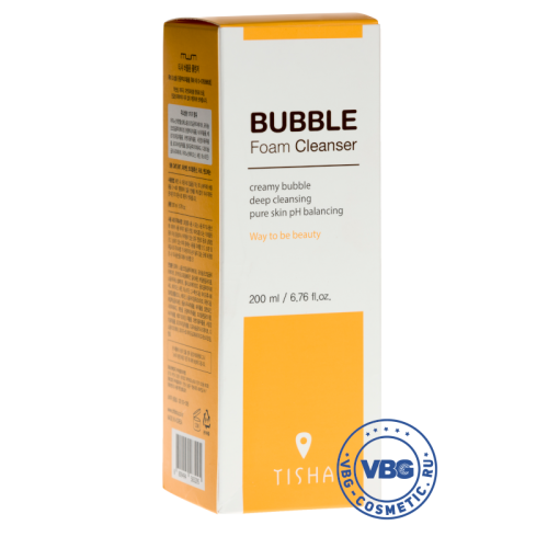 TISHA Bubble Foam Cleanser Пузырьковая пенка для очищения кожи фото 2