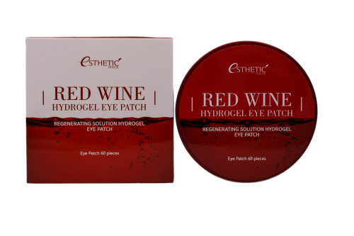 Esthetic House Гидрогелевые патчи для глаз Красное Вино RED WINE HYDROGEL EYEPATCH