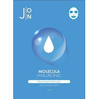 J:ON Набор/Тканевая маска для лица Гиалуронрвая Кислота MOLECULA HYALURONIC DAILY ESSENCE MASK 23 мл, 10 шт