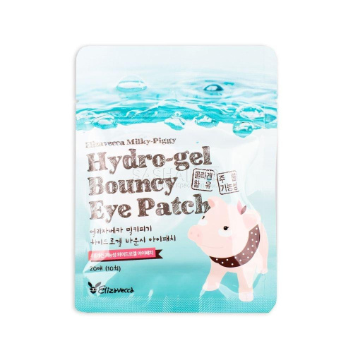 Elizavecca Набор гидрогелевых патчей для кожи вокруг глаз Milky Piggy Hydro Gel Bouncy Eye Patch