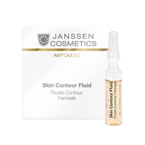 Janssen Skin Contour Fluid Anti-age лифтинг-сыворотка в ампулах с пептидами, стимулирующими синтез эластина 7х2