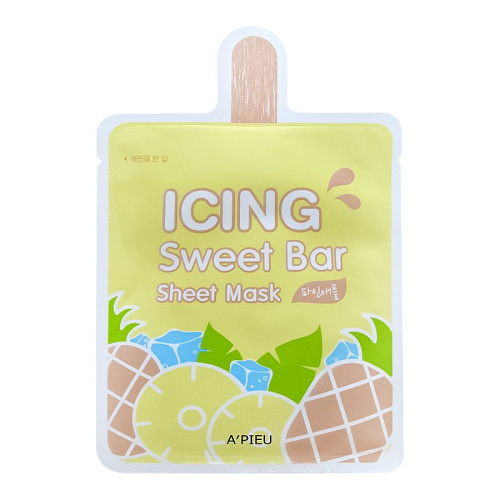 A'PIEU Тканевая маска с экстрактом ананаса Icing Sweet Bar Sheet Mask Pineapple