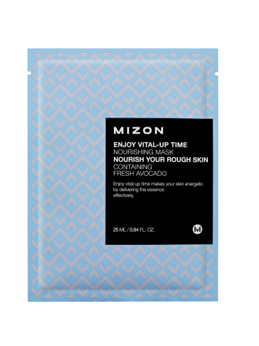 MIZON Тканевая питательная маска для лица Enjoy Vital Up Time Nourishing Mask