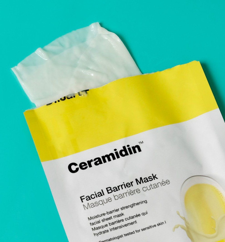 Dr.Jart+ Ceramidin Mask (5Ea) Восстанавливающая тканевая маска с керамидами, 5 шт. фото 3