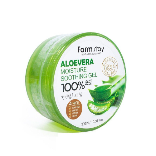 FarmStay Многофункциональный гель с экстрактом алоэ Aloe Vera Moisture Soothing Gel 100%