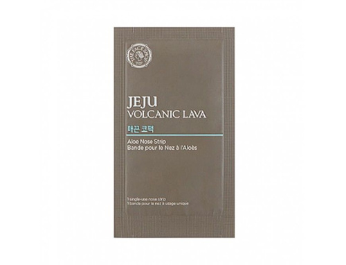 THE FACE SHOP Очищающие патчи для носа Jeju Volcanic Lava Pore Clear Nose Strip