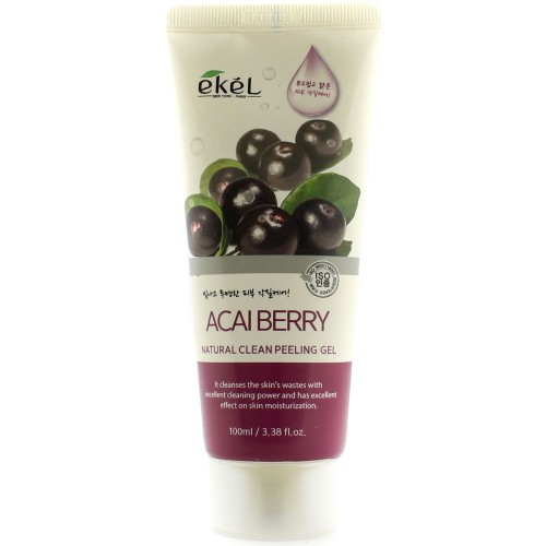 Ekel Peeling Gel 180 мл Asaiberry Пилинг для лица с ягодами асаи