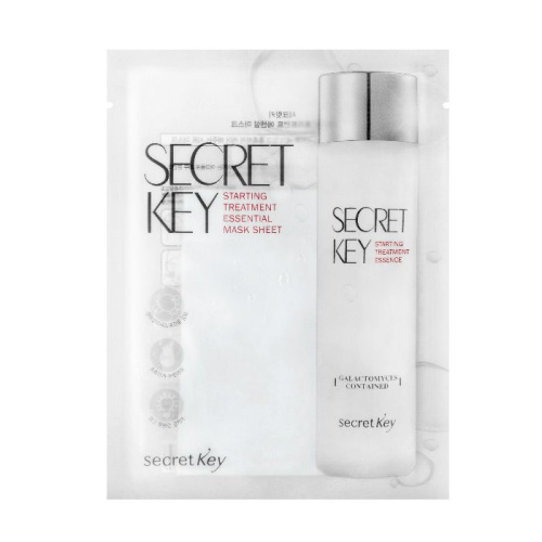 Secret Key Увлажняющая тканевая маска с экстрактом галактомисес Starting Treatment Essential Mask Pack