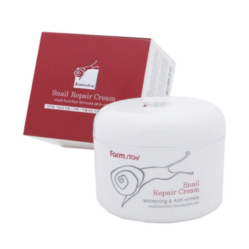 FarmStay Восстанавливающий крем с муцином улитки Snail Repair Cream