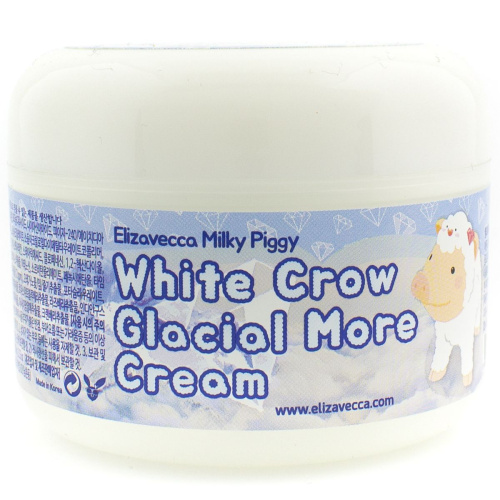 Elizavecca Milky Piggy White Crow Glacial More Крем для лица осветляющий 100 мл