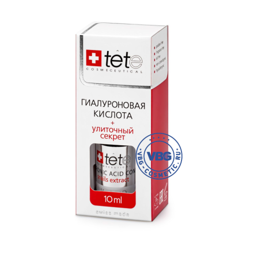 TETe MINI Hyaluronic Acid + Snail Extract, 10 мл Гиалуроновая кислота + Улиточный секрет МИНИ