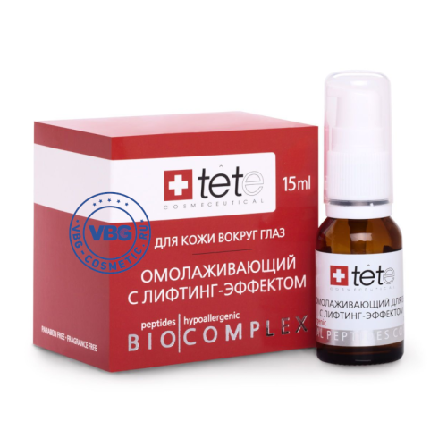 TETe Biocomplex rejuvenating lifting for eyes 15 ml Биокомплекс омолаживающий с лифтинг-эффектом для век