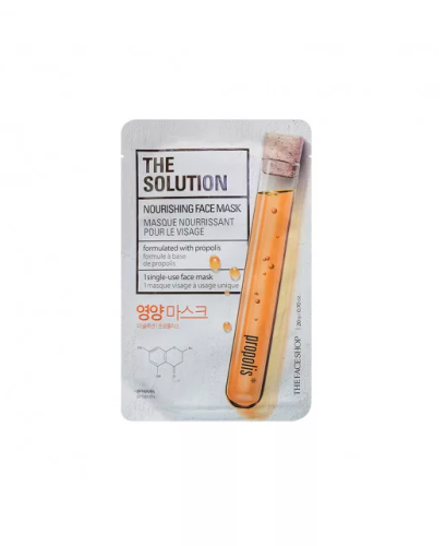 THE FACE SHOP Питательная маска для лица The Solution Nourishing Face Mask