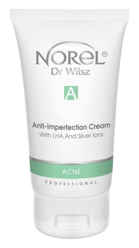 Norel Dr. Wilsz Ance - Anti-imperfection cream with LHA and silver ions Легкий крем для жирной кожи с высыпаниями с салициловой кислотой (LHA) и ионами серебра
