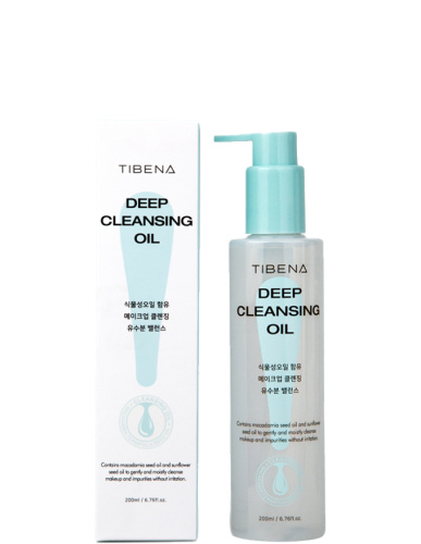 Konad Tibena Deep Cleansing Oil Гидрофильное масло для лица, 200 мл