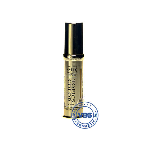 DM.Cell TOPICS COLOR 801 Golden Yellow Топикс Колор Пигмент - корректор, оттенок 801 Золотисто-жёлтый фото 2