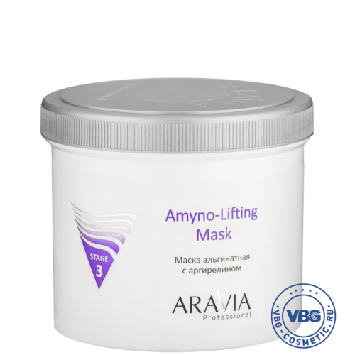 ARAVIA Professional Маска альгинатная с аргирелином Amyno-Lifting, 550 мл/8