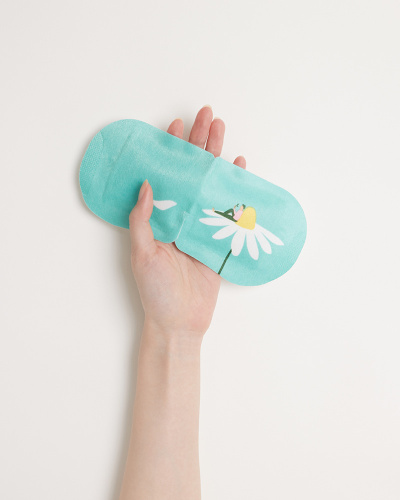 STEAMBASE DAILY EYEMASK CAMOMILE CROWN Паровая анти стресс маска для глаз с ароматом ромашки, 5 шт фото 2