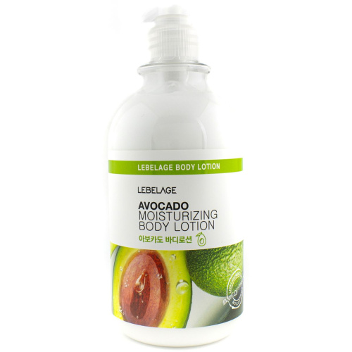 Lebelage Moisturizing Body Lotion - Avocado Лосьон для тела увлажняющий с экстрактом авокадо 500 мл