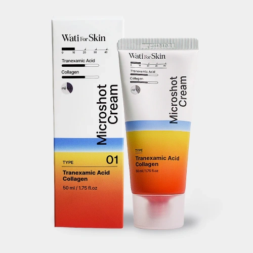 WATI FOR SKIN Tranexamic Acid Collagen Microshot Cream Крем для лица, 50 мл