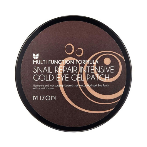 MIZON Гидрогелевые патчи с улиточным муцином Snail Repair Intensive Gold Eye Gel Patch