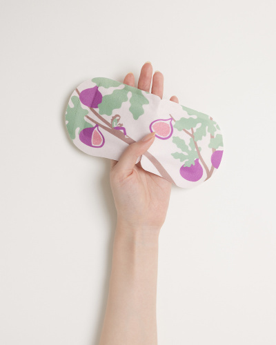 STEAMBASE DAILY EYEMASK SWEET FIG Паровая анти стресс маска для глаз с ароматом инжира и розы, 5 шт фото 3
