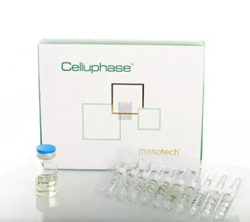 Mesotech CELLUPHASE Целлюфейз Антицеллюлитная терапия (10шт х 2 мл или 1шт х 5 мл)