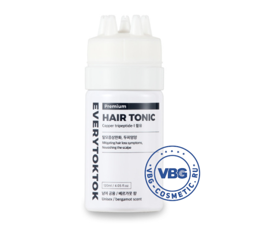 Everytoktok Hair Tonic Тоник для волос от их выпадения 120 мл