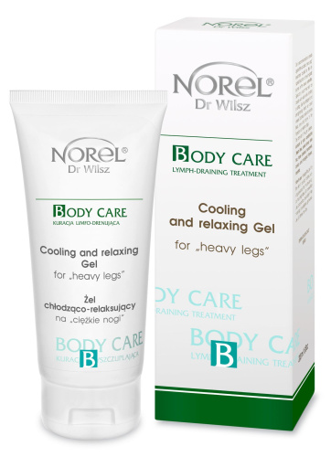 Norel Dr. Wilsz Cooling and relaxing gel for "heavy legs" Гель для процедур, ликвидирующих проблему хронической усталости ног, вызванную нарушением работы лимфатической системы