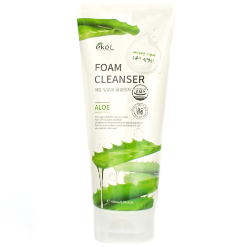 Ekel Foam Cleanser 180 мл Aloe Пена для умывания алоэ