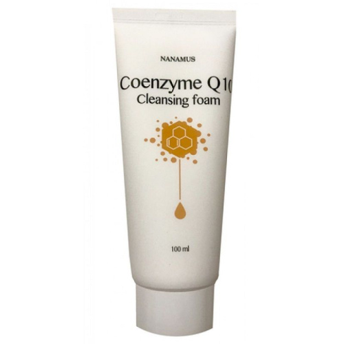 NANAMUS Пенка для умывания с коэнзином COENZYME Q10 FOAM CLEANSING, 100 мл