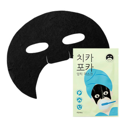 A'PIEU Утренняя тканевая маска для лица Chi Ka Po Ka Tooth Brushing Mask