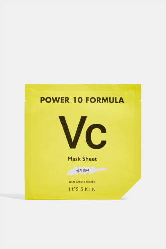 IT'S SKIN Тонизирующая листовая маска с витамином С Power 10 Formula VC Mask Sheet