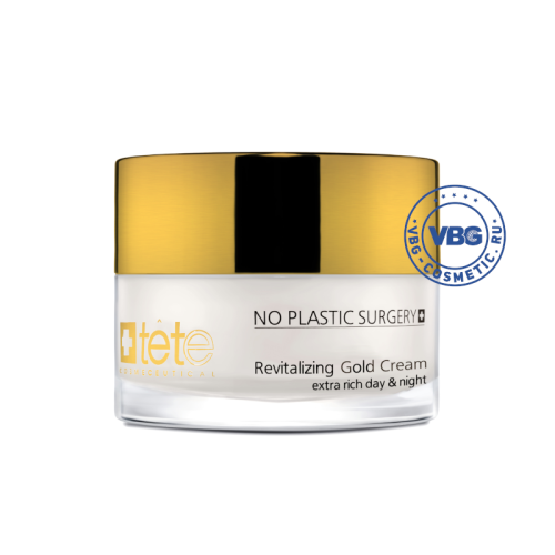 TETe Revitalizing Gold Cream, 50 ml Омолаживающий крем с коллоидным золотом