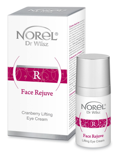 Norel Dr. Wilsz Face Rejuve - Lifting cranberry eye cream Лифтинг-эмульсия, заполняющая морщины в периорбитальной области, с комплексом синейков (аналог ботулотоксина) и пептидами