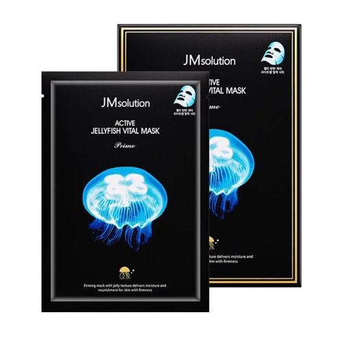 JM Solution Active Jellyfish Vital Mask Ультратонкая тканевая маска с экстрактом медузы, 10 шт.