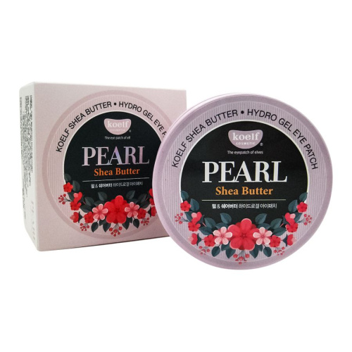 Petitfee Гидрогелевые патчи для кожи вокруг глаз с жемчугом и маслом ши Koelf Pearl & Shea Butter Eye Patch