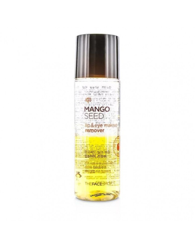 THE FACE SHOP Двухфазное очищающее средство для глаз и губ Mango Seed Silk Moisturizing Lip & Eye Remover