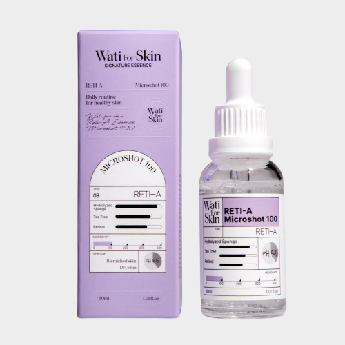 WATI FOR SKIN RETI-A Biome Essence Microshot 100 Эссенция для лица, 30 мл