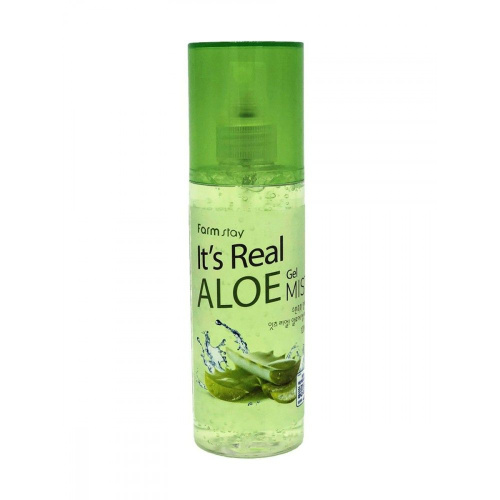 FarmStay Увлажняющий гель-мист с экстрактом алоэ It’s Real Gel Mist Aloe